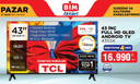 BİM 27 Eylül kataloğunda TCL, Senna ve Dijitsu tvler var