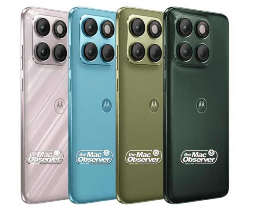 Motorola Edge 70 Neo dört renk seçeneğiyle görüntülendi