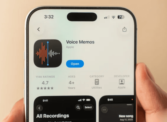 iPhone’da ses kaydı Sesli Notlar ile yapılıyor, yazıya dökme ve kırpma uygulamada duruyor