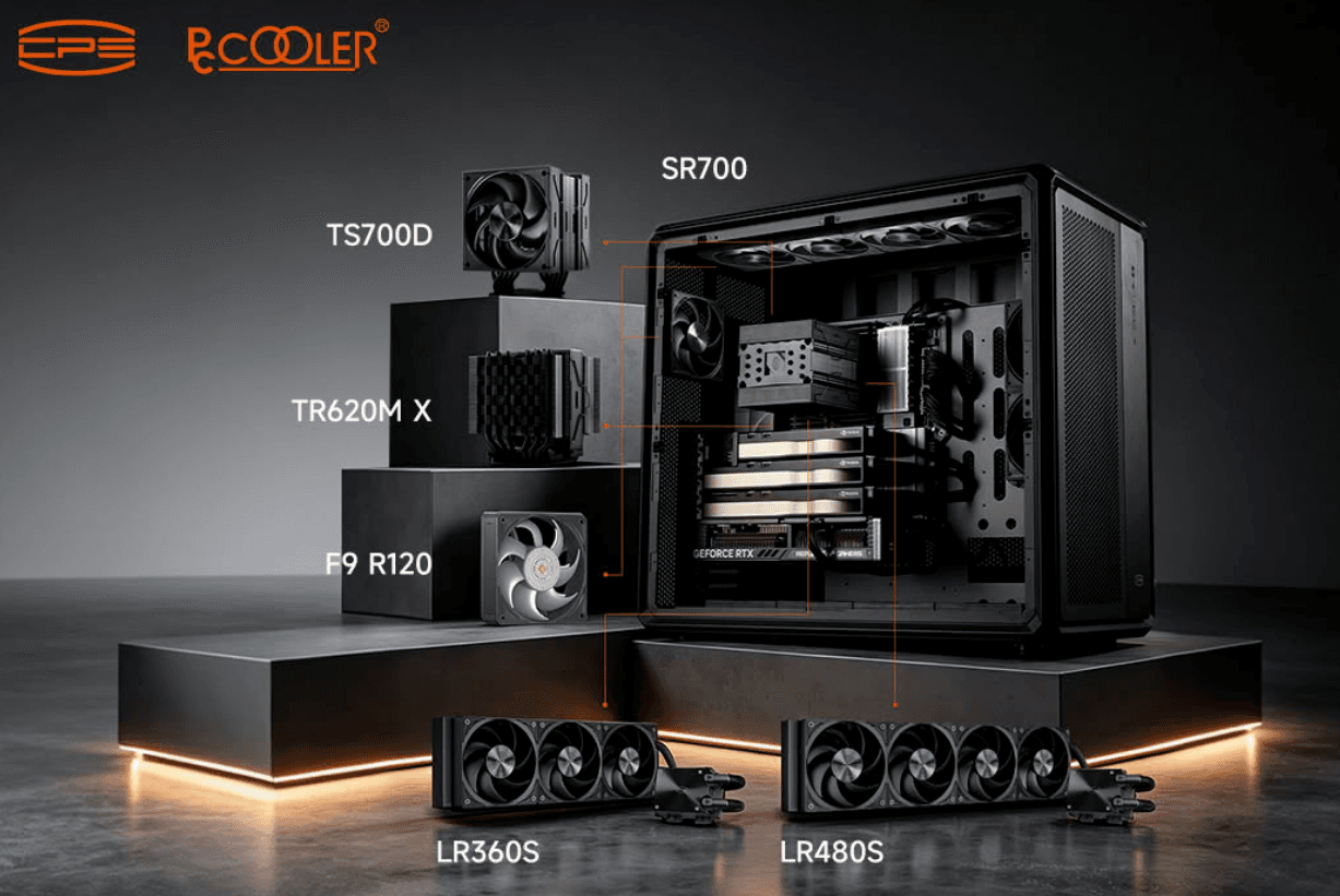 CPS PCCOOLER yapay zekâ iş istasyonlarına yönelik yeni ürünlerini tanıttı
