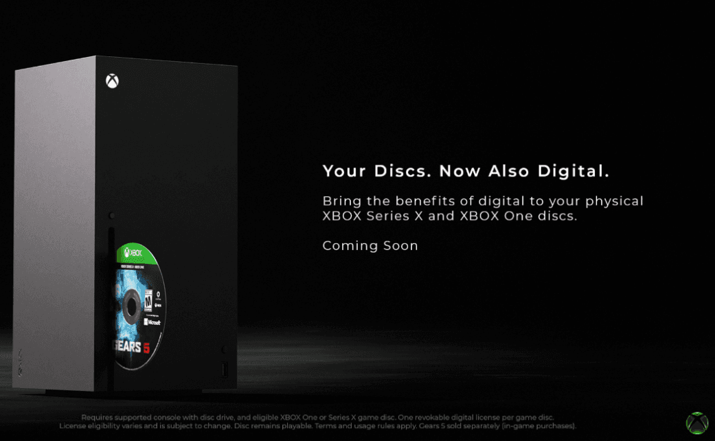 Xbox oyunları diskten dijitale dönüştürülebilecek