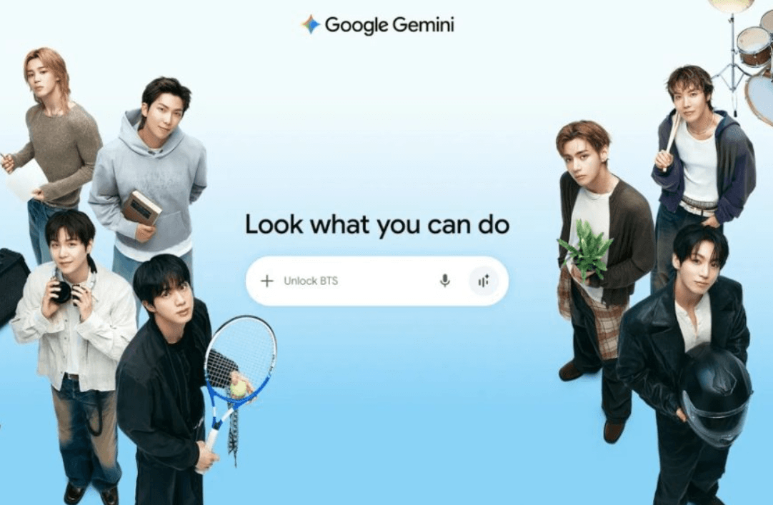 Google Gemini’ye etkileşimli BTS deneyimi eklendi