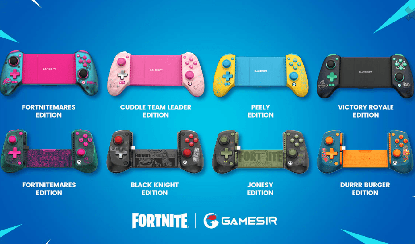 GameSir resmi Fortnite mobil kontrolcü koleksiyonunu duyurdu, G8 Plus ve X5 Lite Xbox sürümü sonbaharda geliyor
