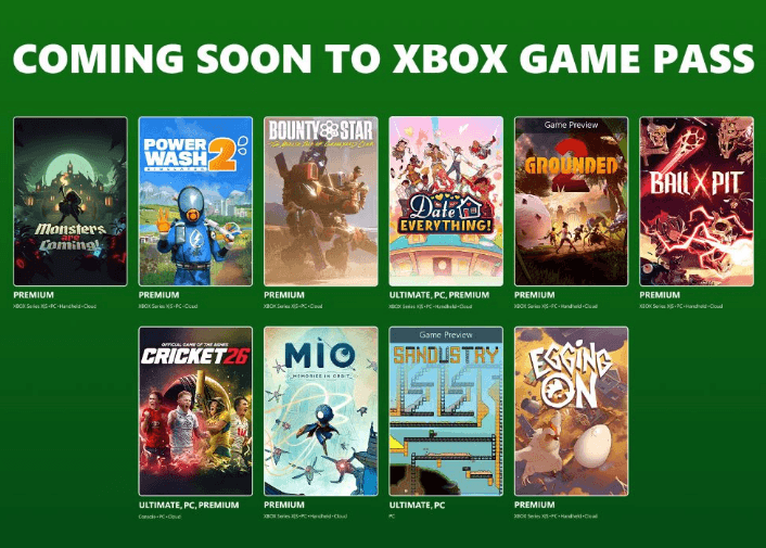 Xbox Game Pass'e ağustosta eklenecek ilk oyunlar açıklandı