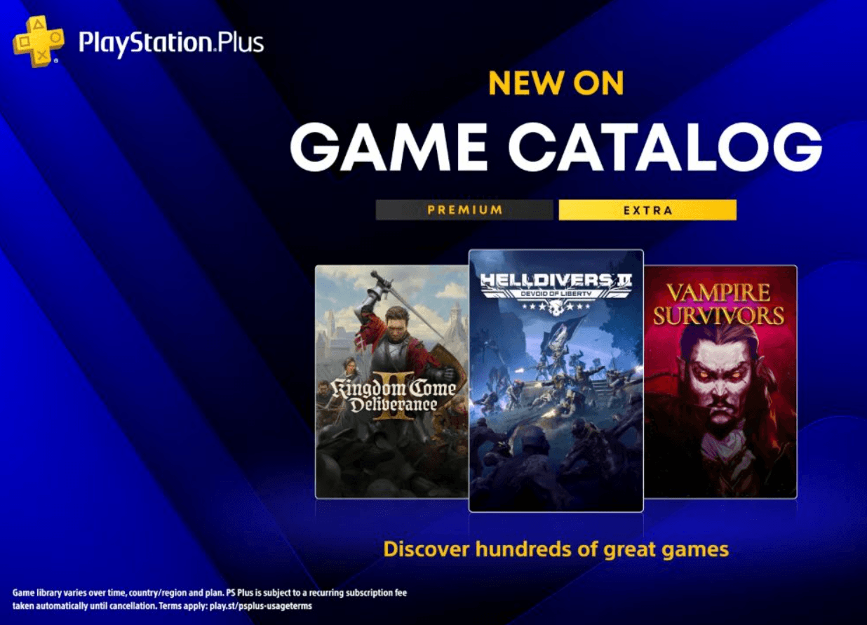 Helldivers 2 ve Kingdom Come: Deliverance 2, PS Plus’a geliyor