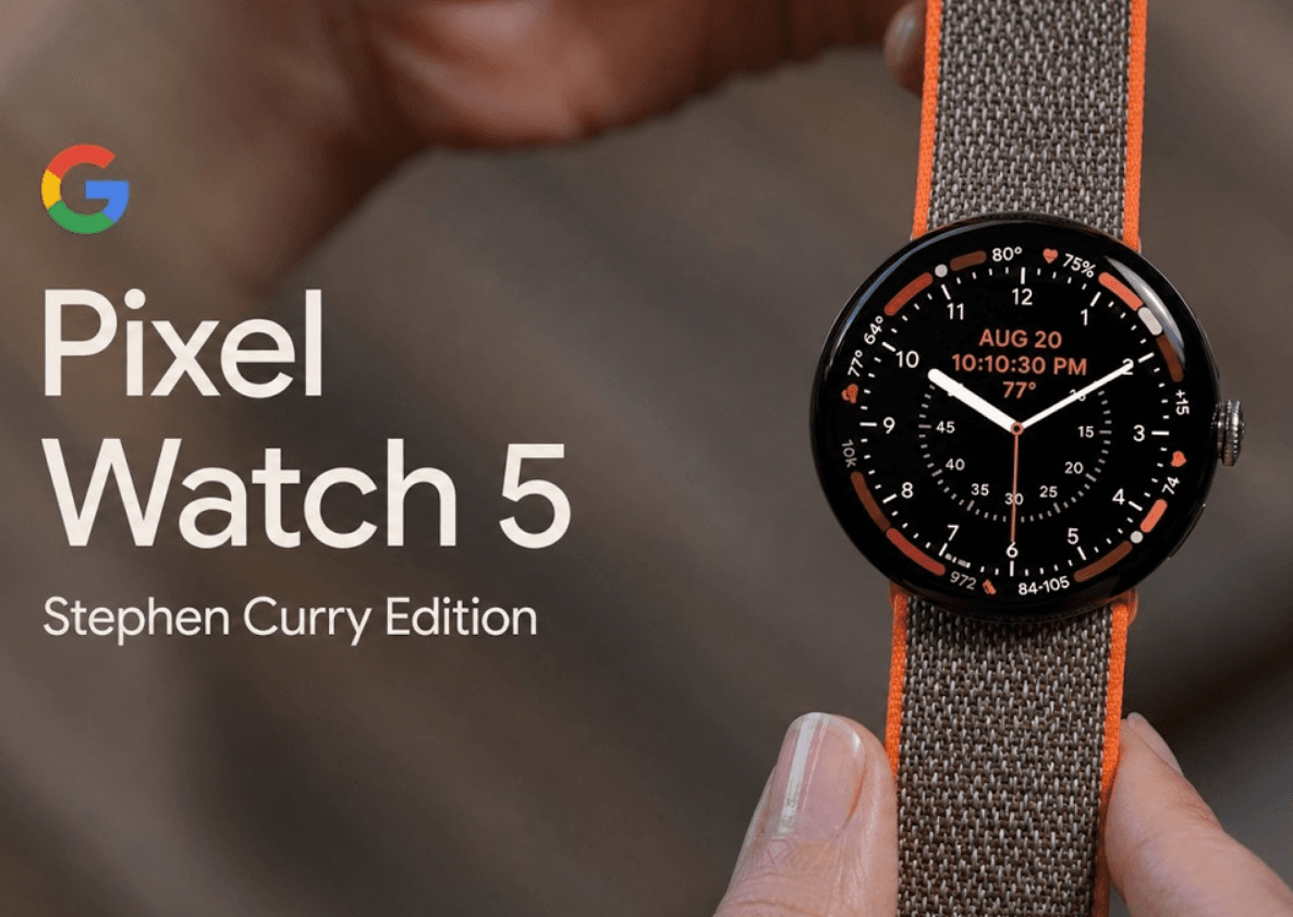 Google Pixel Watch 5 Stephen Curry Edition lansman öncesinde sızdırıldı