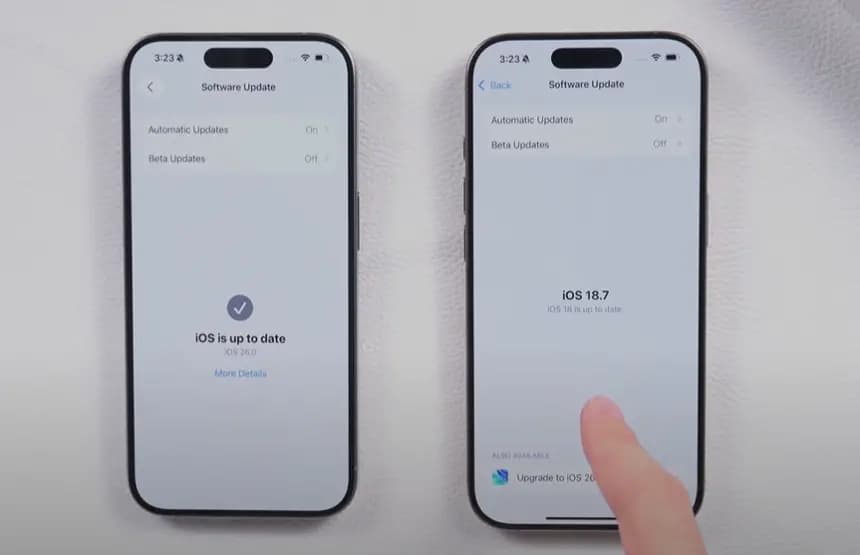 iOS 26’ya geçemeyenler üzülmeyin Apple sizin için de yeni bir güncelleme hazırladı