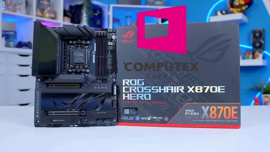 Computex 2025'te Tanıtılan En İyi ROG Crosshair Serisi Anakartlar