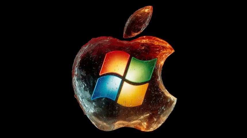 Microsoft’tan Apple’a göndermeli Liquid Glass tartışması paylaşımı