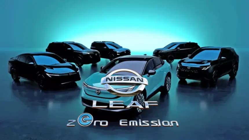 Yeni Nissan Leaf coupe-crossover tasarımıyla tanıtıldı