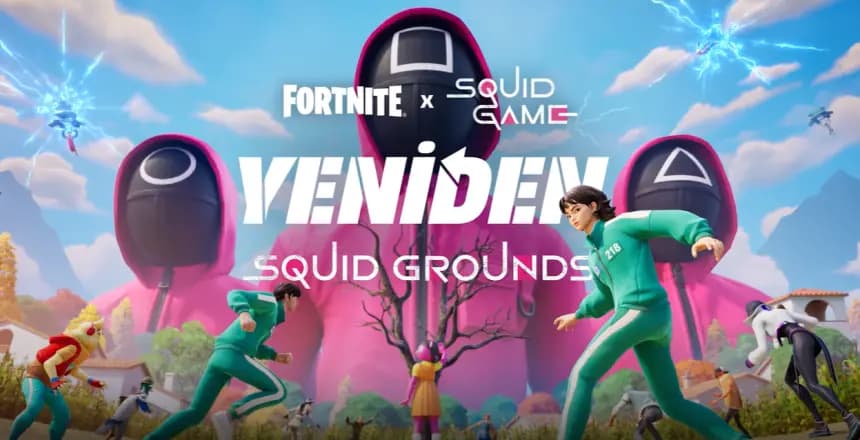Fortnite ve Squid Game etkinliği 27 Haziran’da başlıyor
