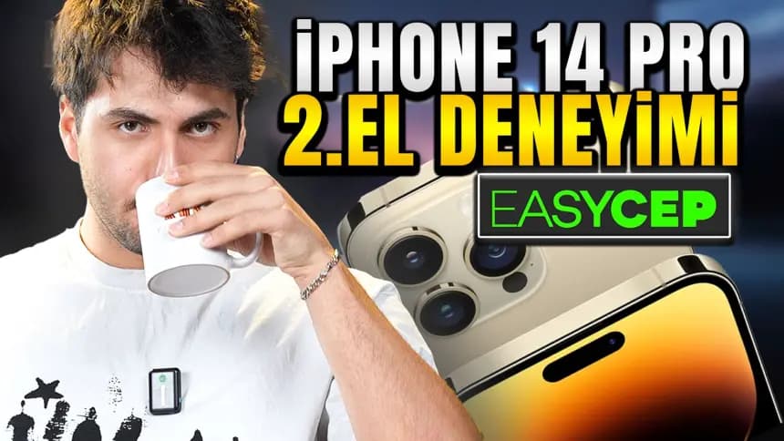 2025'de 2. El iPhone 14 Pro kullanmak!? (Easycep'ten telefon alınır mı?)
