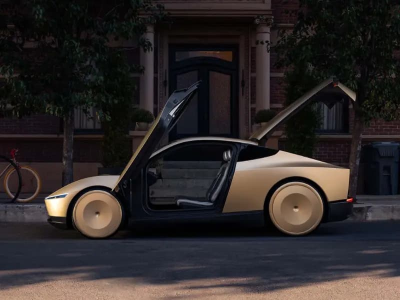 Tesla Cybercab direksiyonsuz ve pedalsız araç üretimine başladı