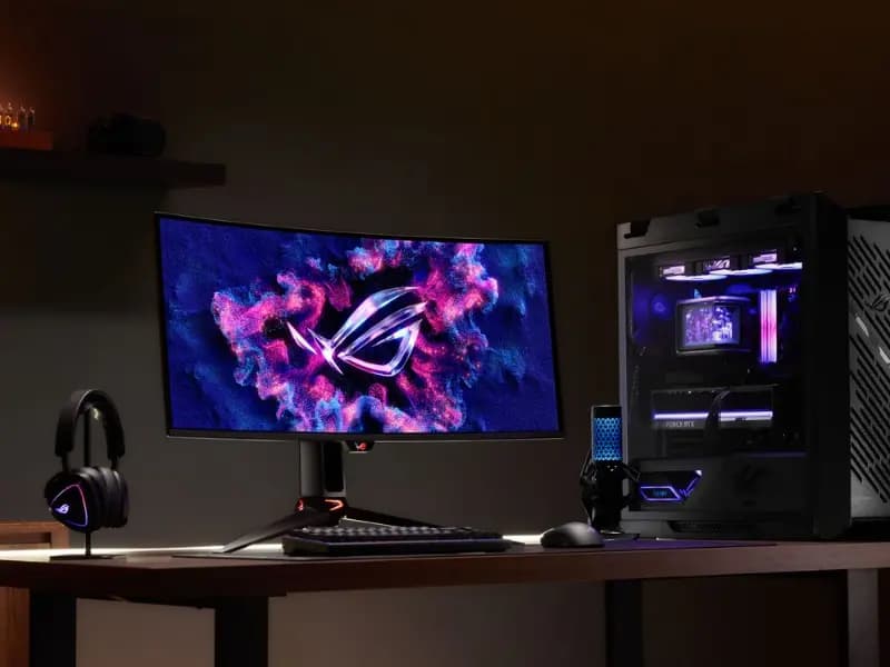 ASUS ROG CES 2026’da yeni OLED oyun monitörlerini sergiledi