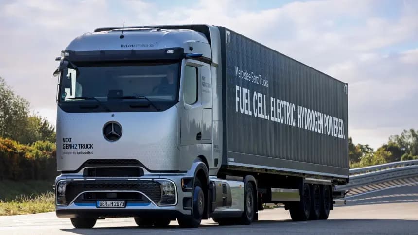 Mercedes NextGenH2 seri üretime giriyor