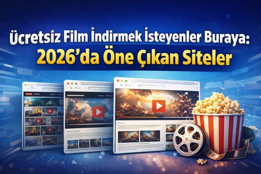 Ücretsiz Film İndirmek İsteyenler Buraya: 2026’da Öne Çıkan Siteler