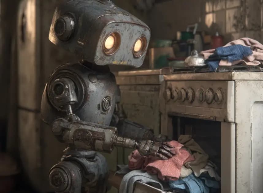 Geleceğin ev robotları tost yapmayı öğrenmeye başladı!