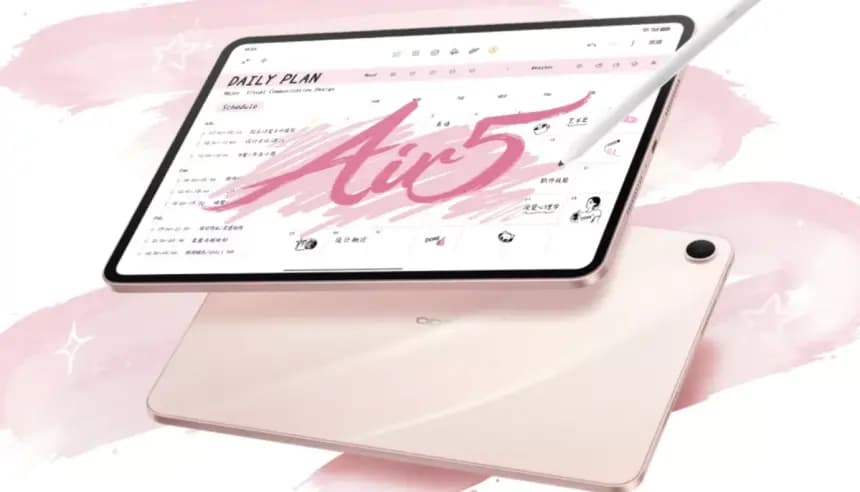 Oppo Pad Air 5 için 25 Aralık sahne tarihi netleşti