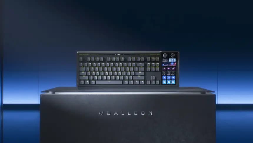 Corsair yayıncı ve oyuncular için akıllı klavyesini tanıttı
