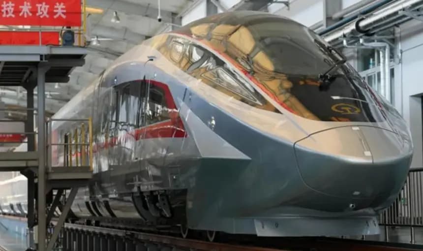 Dünya rekoru kıran CR450 hızlı trenin bilinmeyen özellikleri neler?