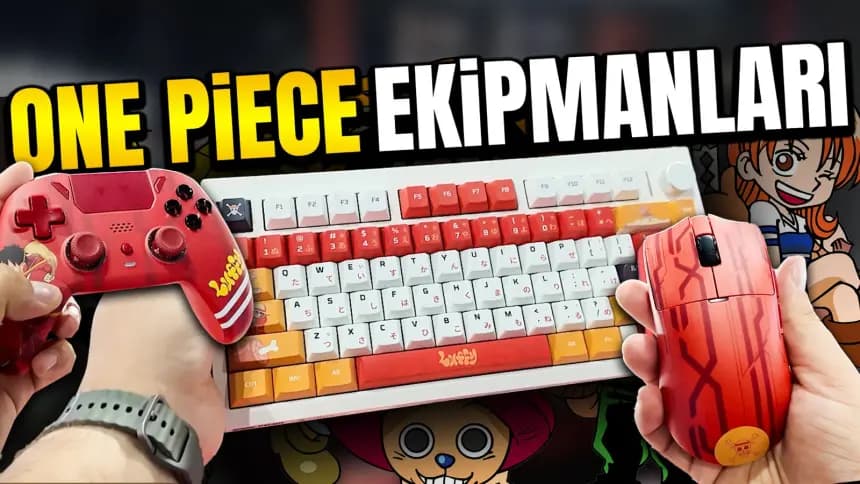 One Piece tasarımlı efsane oyuncu ekipmanları (Dubai Gitex 2025 - G2/P3)