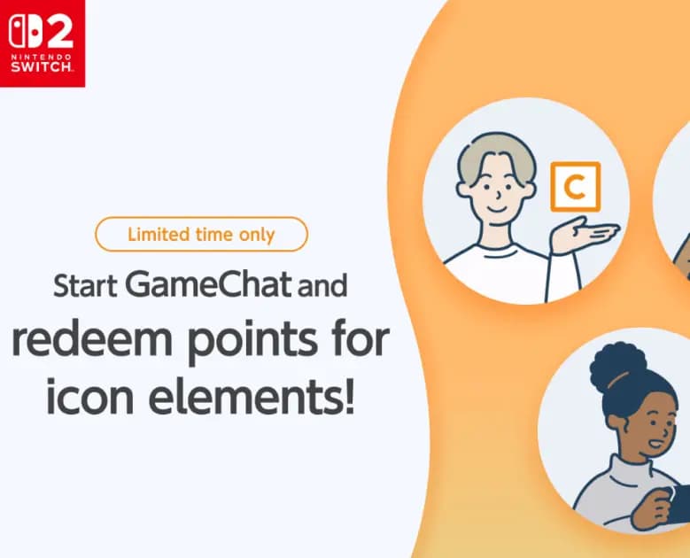 Nintendo Switch 2’de GameChat için teşvik kampanyası başladı