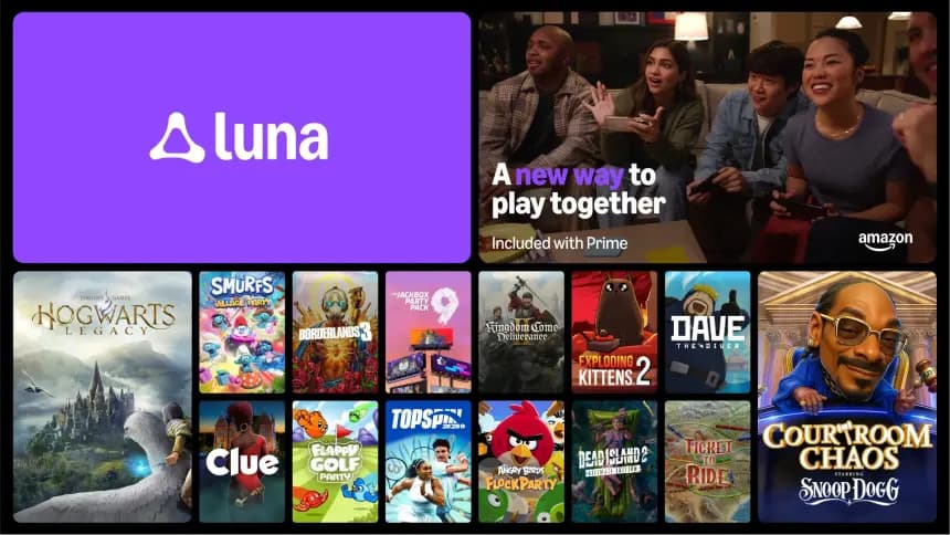 Amazon Luna’yı parti oyunlarıyla destekleyerek bulut oyununu herkes için ulaşılabilir kılıyor!