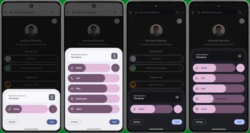 Android 15 Beta 2 ile Pixel Telefonlarda Hoparlör Grubu Ses Kontrolü Geri Döndü