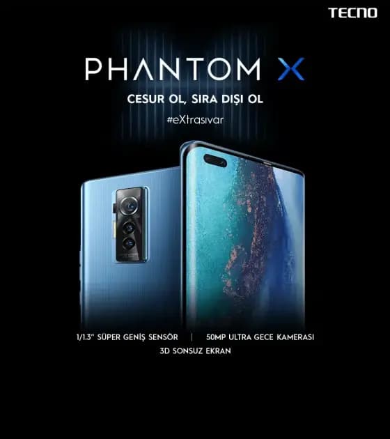 Tecno Phantom X: Orta Segmentte Devrim Yapan Akıllı Telefon