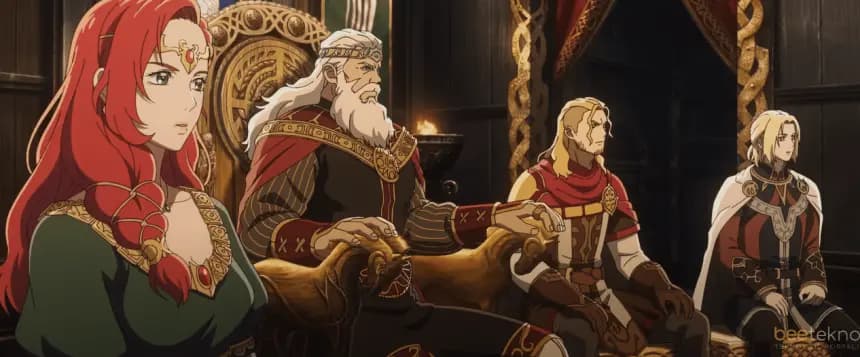 Yüzüklerin Efendisi Animesi The War Of The Rohirrim'den İlk Fragman Yayınlandı