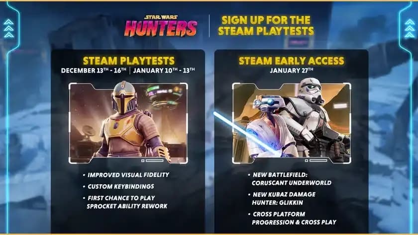Star Wars: Hunters, PC’ye Geliyor