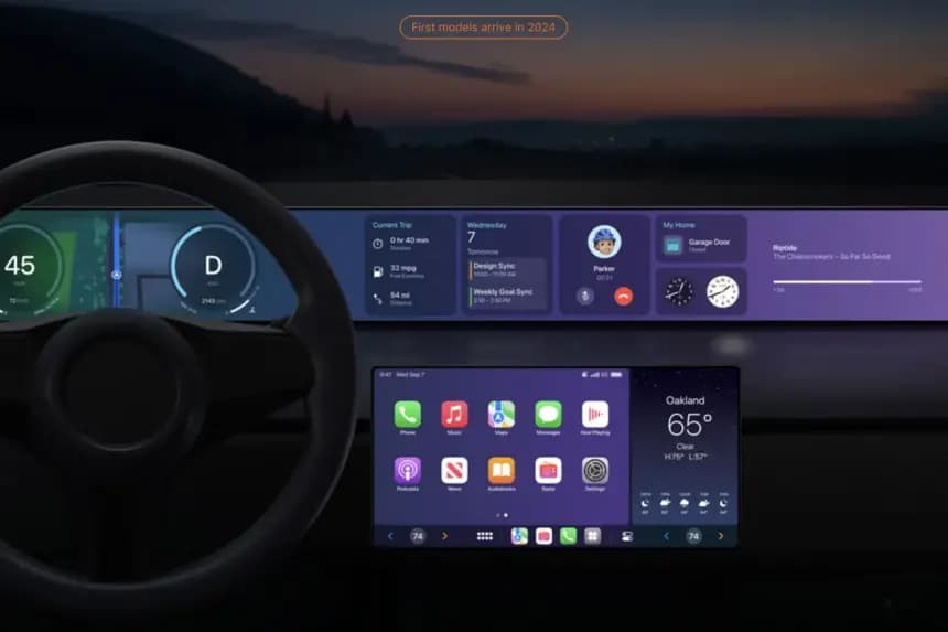 Apple, 2024’te yeni nesil CarPlay’i tanıtmayı vaat etti, peki nerede?