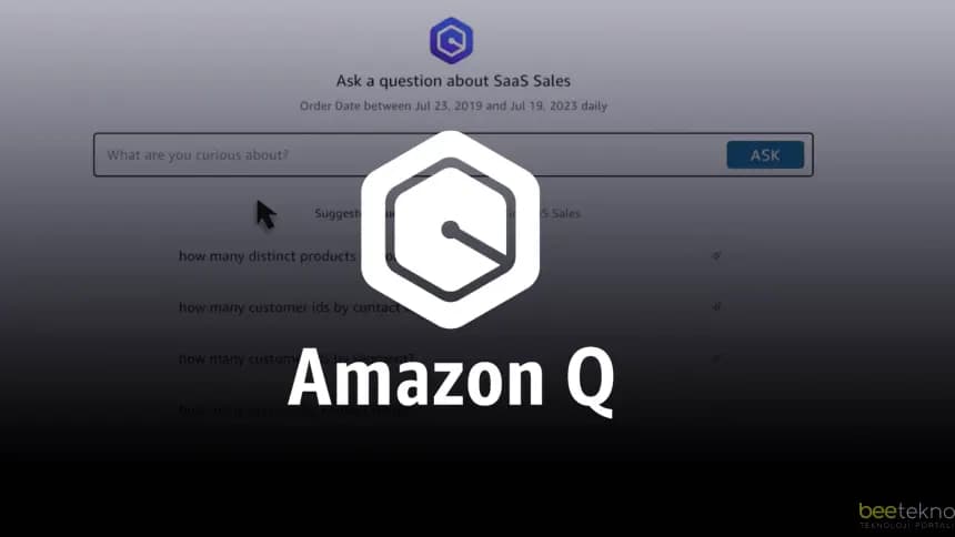 Amazon 'dan Yapay Zeka : Amazon Q