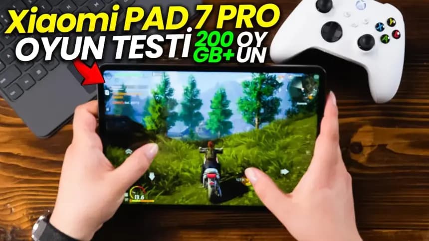 EN GERÇEKÇİ MOBİL OYUNLAR VE XİAOMİ PAD 7 PRO OYUN TESTİ!