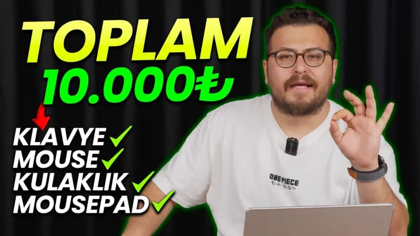 10.000 TL BÜTÇE İLE TÜM PC EKİPMANLARI TOPLA! OYUNCU EKİPMAN ÖNERİSİ