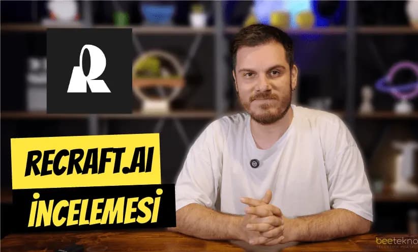 Recraft İncelemesi. 3D Tasarımlar Yapan Yapay Zeka!