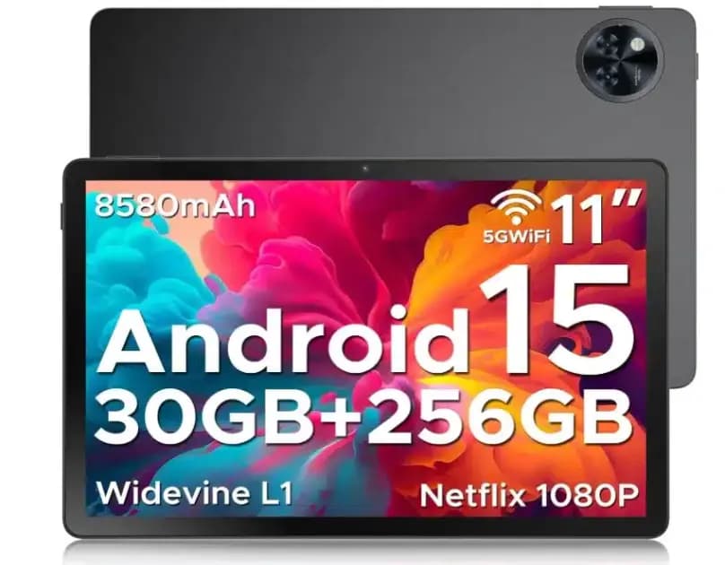 DOOGEE U11 Pro Tanıtıldı: 30 GB RAM ve Devasa 8580 mAh Batarya ile Güçlü ve Ekonomik Tablet Seçeneği