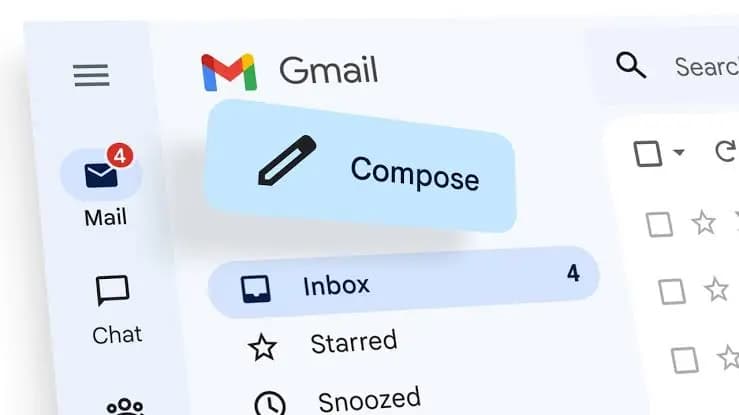 Gmail, Android’de Büyük Ekran Desteği ve Yeni Özelliklerle Güncellendi
