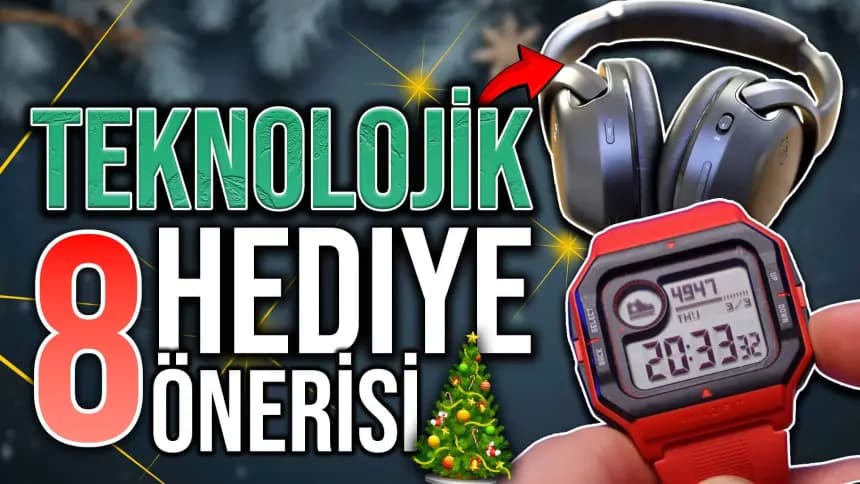 YILBAŞI HEDİYESİ ARAYANLAR İÇİN TEKNOLOJİK HEDİYE ÖNERİLERİ🎄❤️