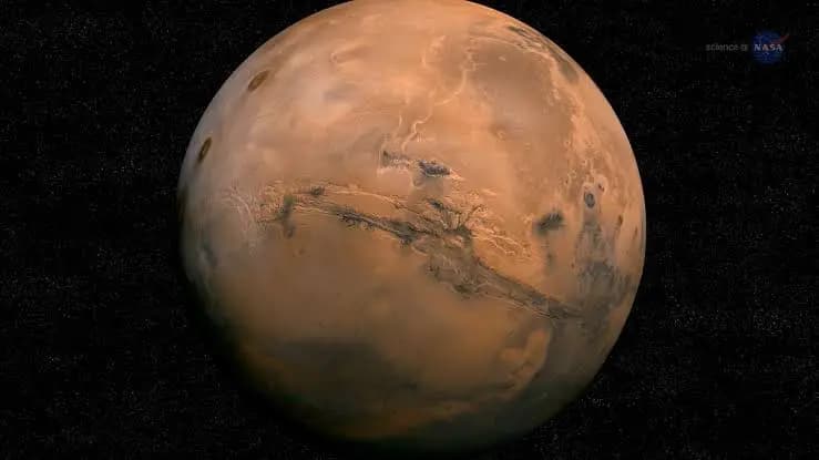 Mars'ın Ekvator Altında Dev Buz Rezervi Keşfedildi: Gezegeni 3 Metre Suyla Kaplayabilir