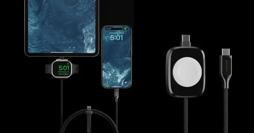 Nomad, İPhone Ve Apple Watch İçin Çift Şarj Kablosu Tanıttı