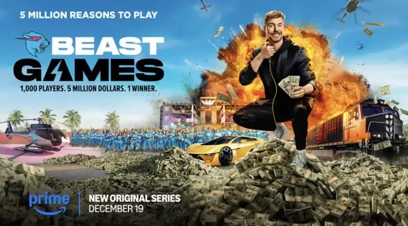 MrBeast ve Amazon'dan Rekor Ödüllü Şov: Beast Games