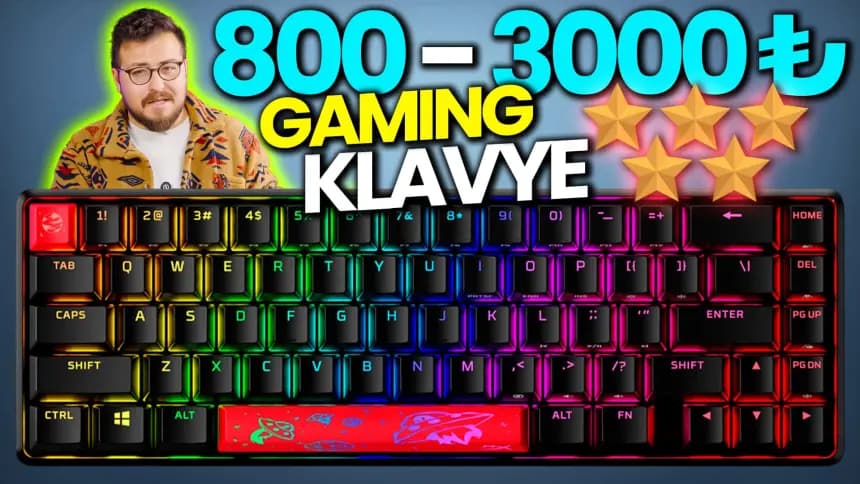 AMAZON'un EN SEVİLEN OYUNCU KLAVYELERİ (800 TL - 3000 TL)
