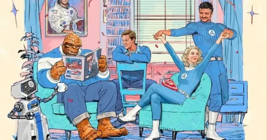 Fantastic Four: First Steps'ten İlk Sahne Geldi