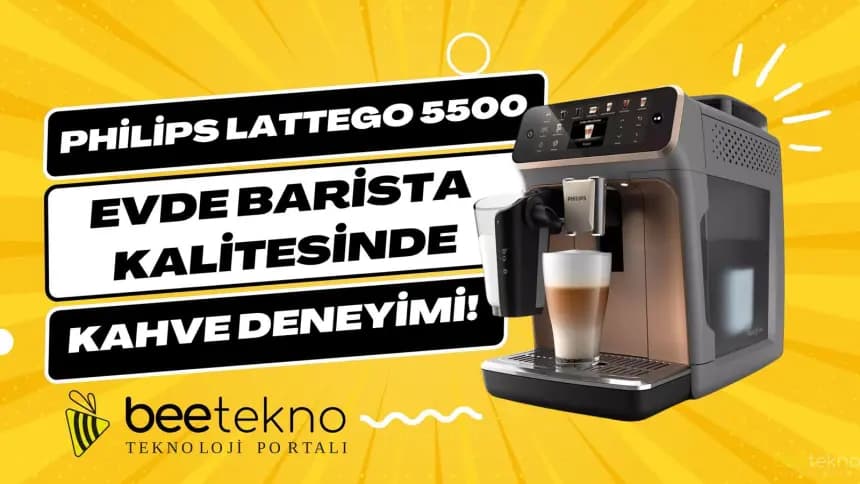 Philips LatteGo 5500: Evde Barista Kalitesinde Kahve Deneyimi!