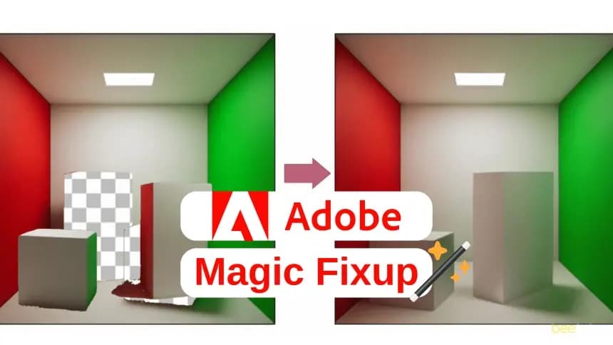 Adobe, Magic Fixup'ı Yayınladı