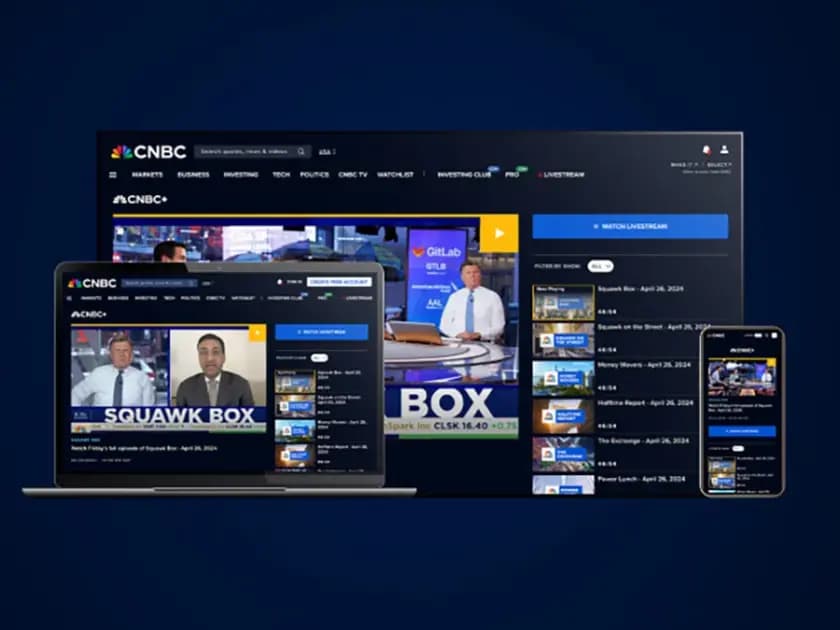 CNBC+ Artık Apple TV ve Roku Platformunda