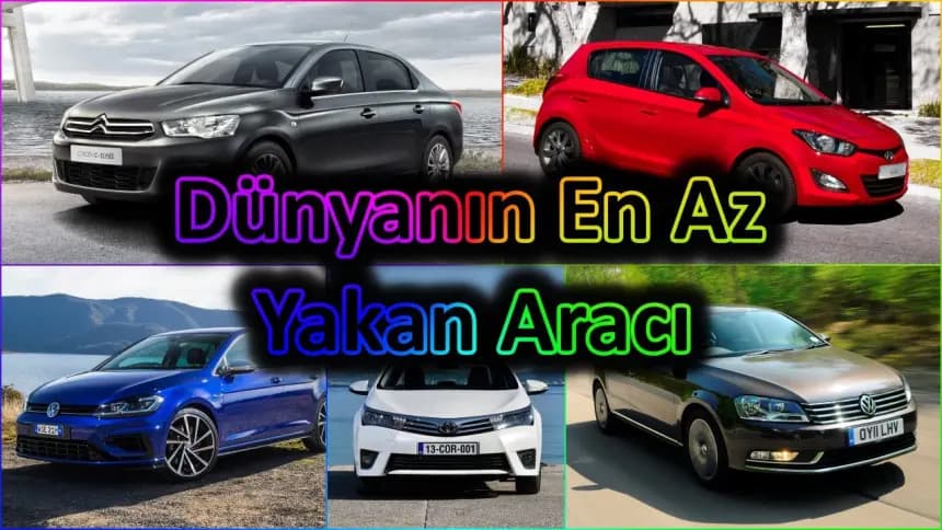 En Az Yakan Arabalar