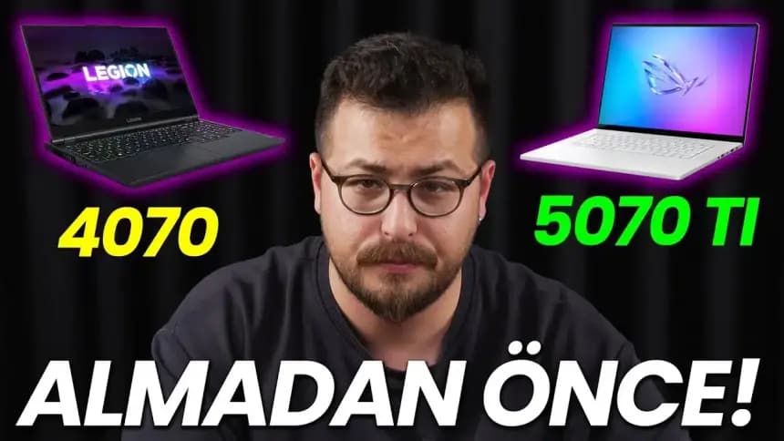 Gaming Laptop Önerileri Ve 2025 İndirimleri (RTX 4060 - RTX 5070 Ti)
