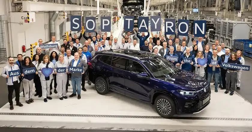 Volkswagen Tayron Üretimi Başladı!